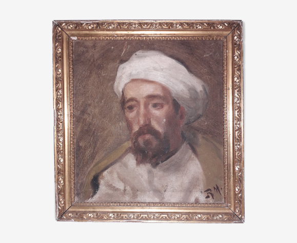 Portrait orientaliste d'homme
