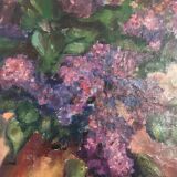 Painting oil XIX ieme