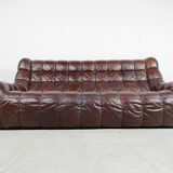 Vintage leather sofa 1970s
