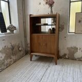 1960s oak storage unit