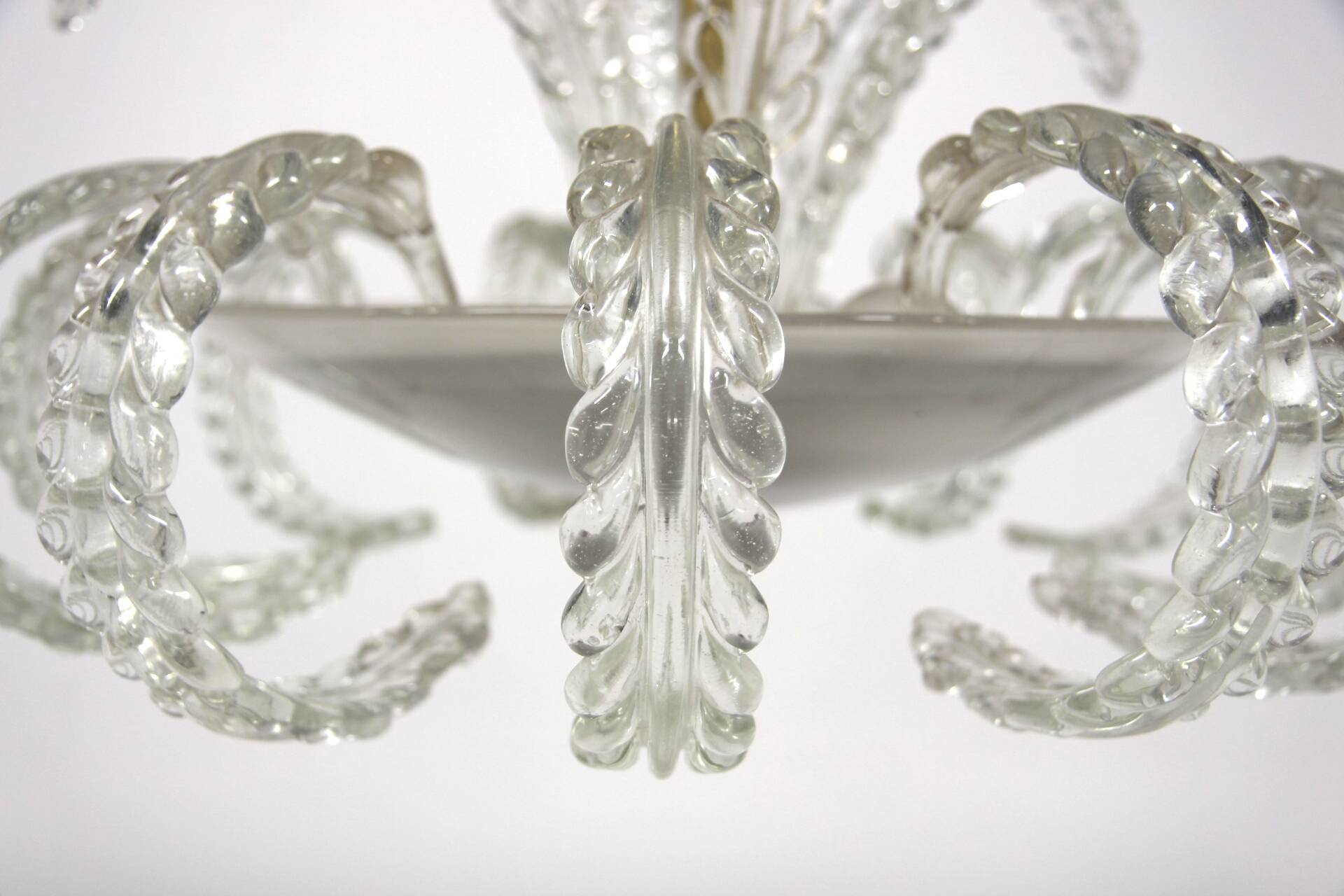 Carl Fagerlund pendant light for Orrefors, Sweden, 1950