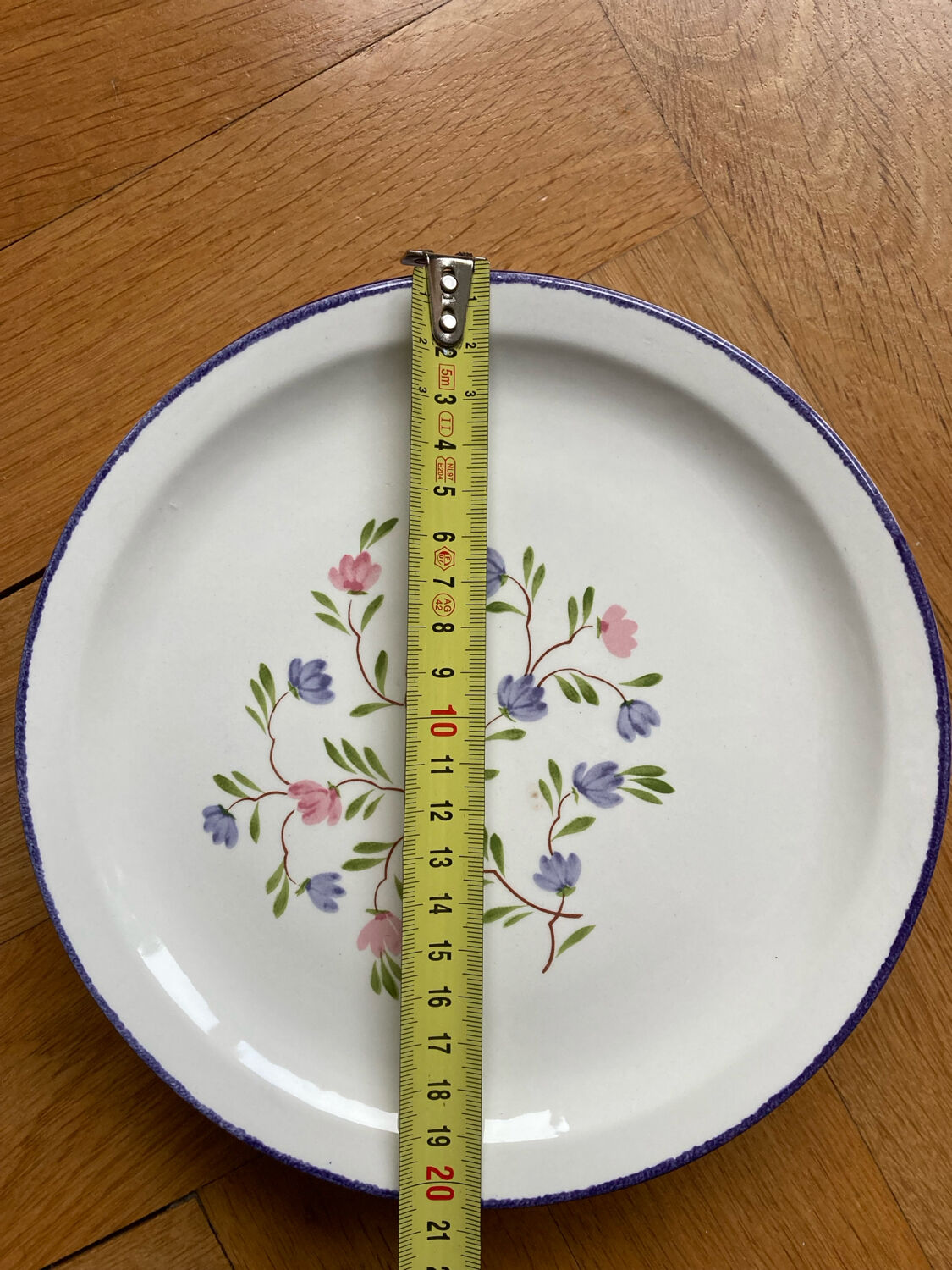 Dessert plates flowers mill of wolves MDL