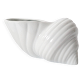 Shell-shaped porcelain catchall, Royal KPM Bavaria from the 1970s.