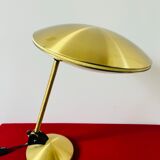 Aluminor brass ufo table / desk lamp 1950