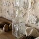 Glass spirits decanter