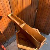 Boîte à fiche en bois ancienne