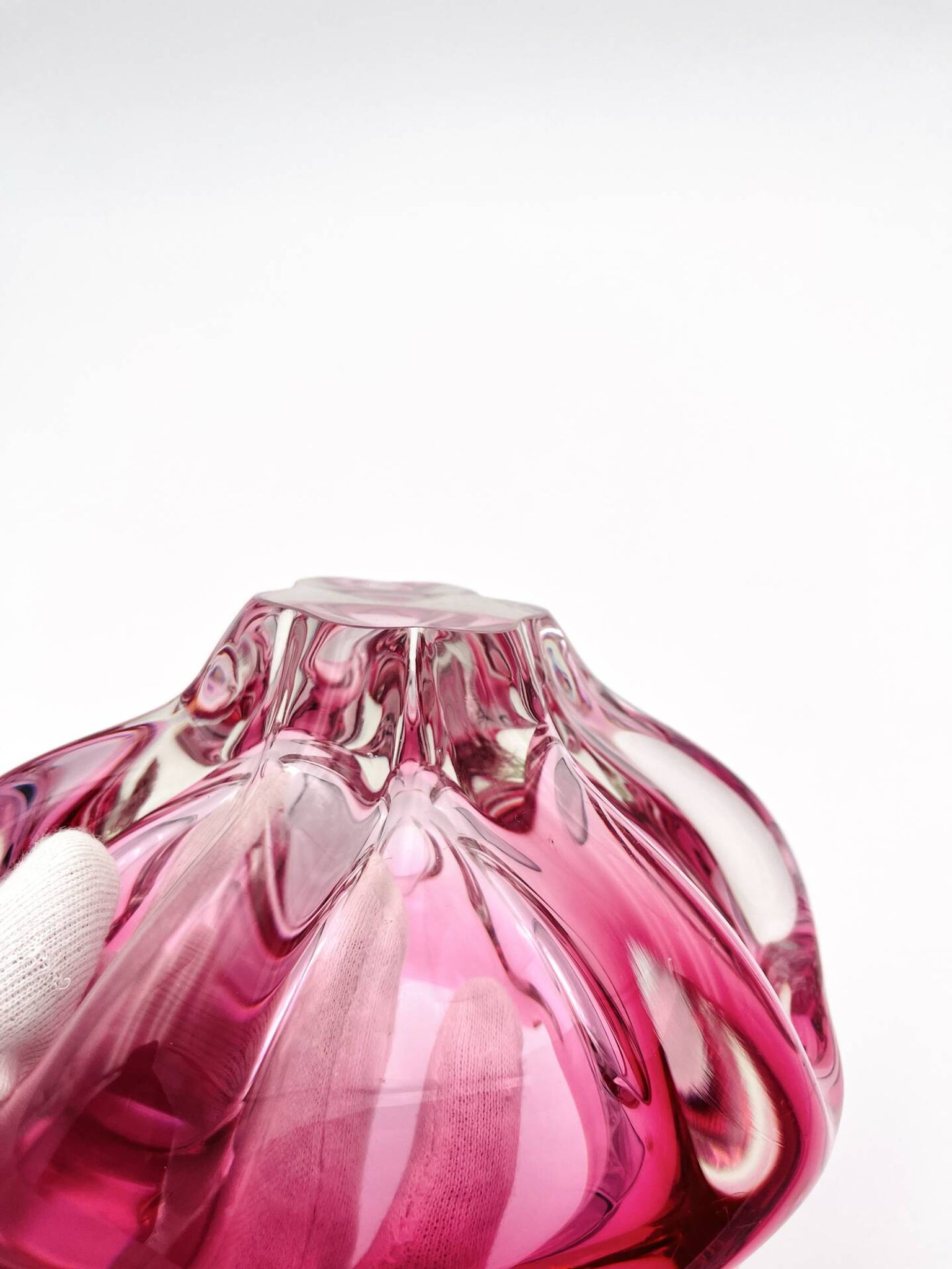 Organic Coupe - Sommerso - Josef Hospodka - Bohemian Crystal - Circ