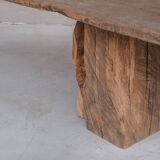 Antique Single Plank Primitive Console/Desk/Dining Table