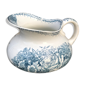 Bushy earthenware pitcher from Longwy model Jardinière