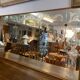 Brewery mirror, hollow engraved glass, perfect condition