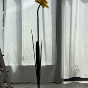 Mike Bliss Daffodil Pop Art Collectible Floorlamp for Bliss Flights of