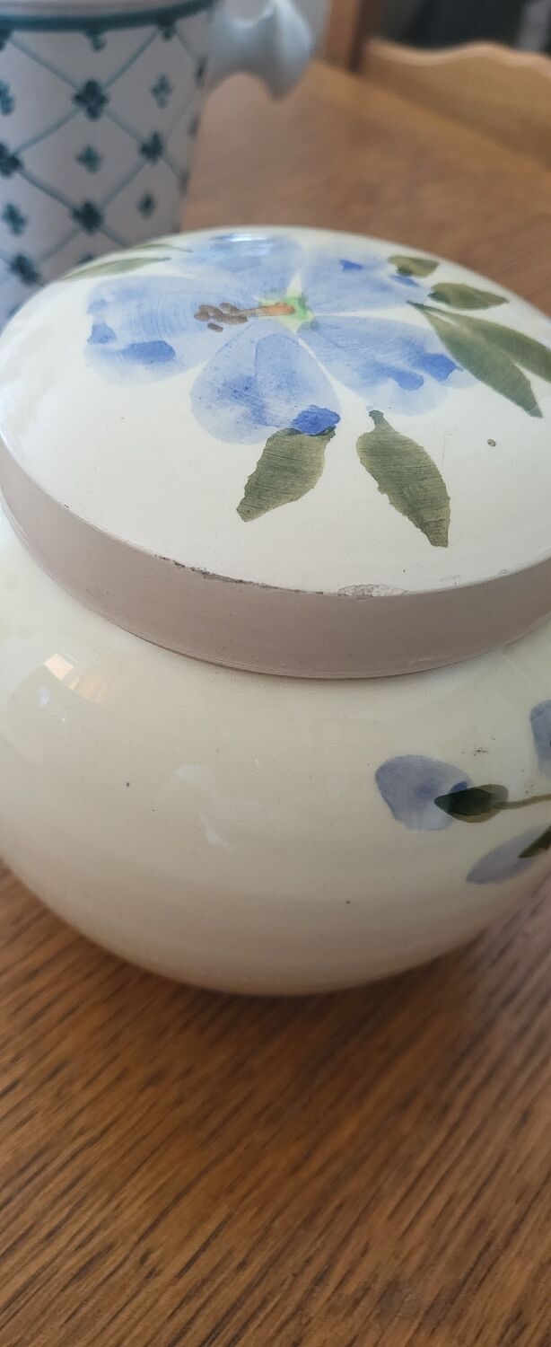 Ceramic pot and its lid