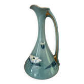 Aiguière modèle nénuphar en luneville k g art deco
