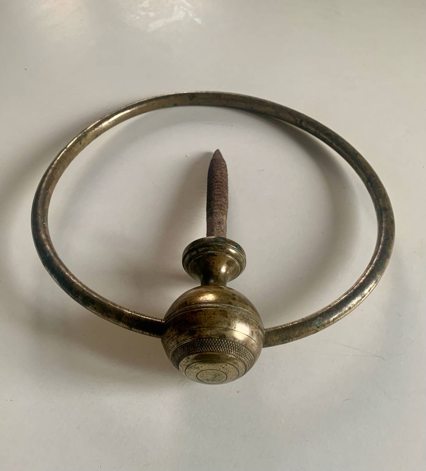 Very large knocker ring