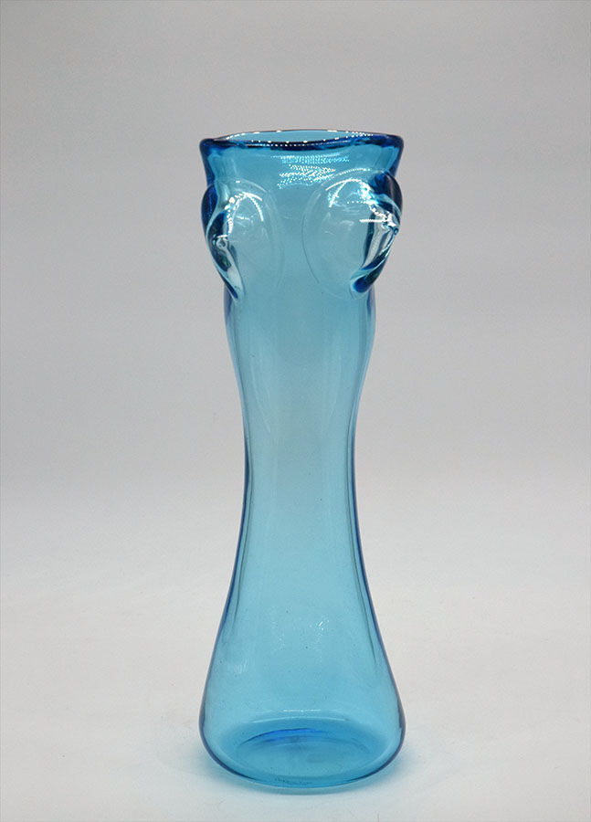 Vase sculpture en verre femme buste Stefano Toso Murano 19670's