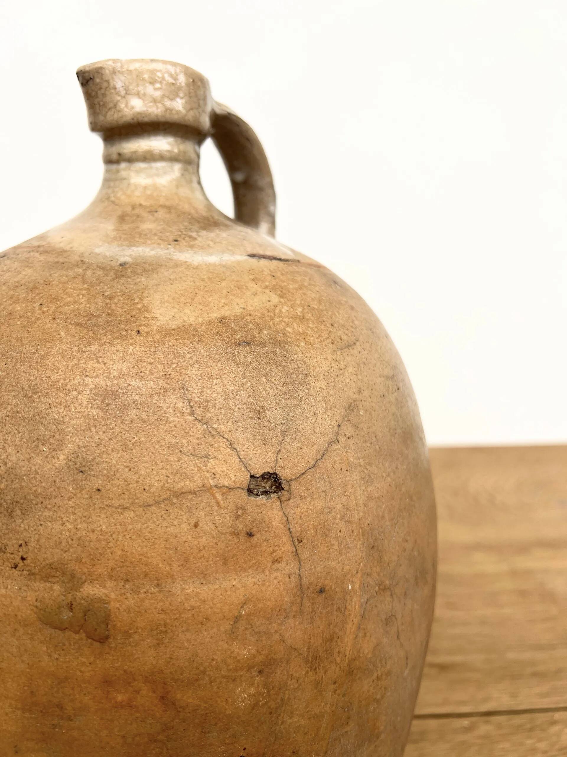 Antique ochre jar