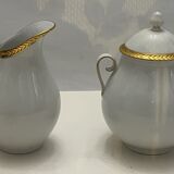 Porcelain sweetener and milk jug