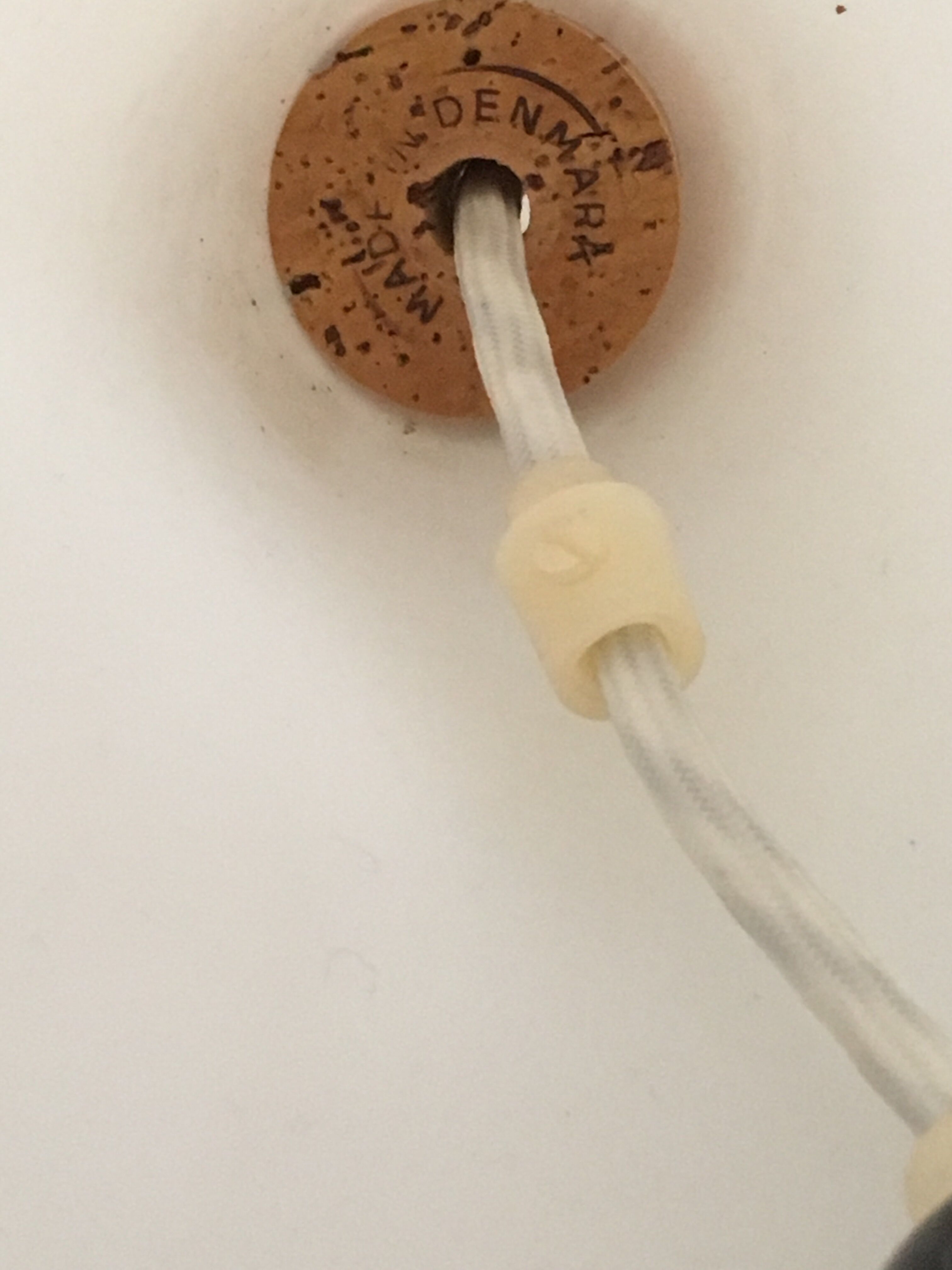 Pair of Tear Drop pendant lights by Holmgaard for Louis Poulsen Denmark 1960-1969