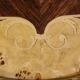 round service tray in Italian marquetry