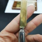 Box of 6 melon knives handle in silver Ernest Prost