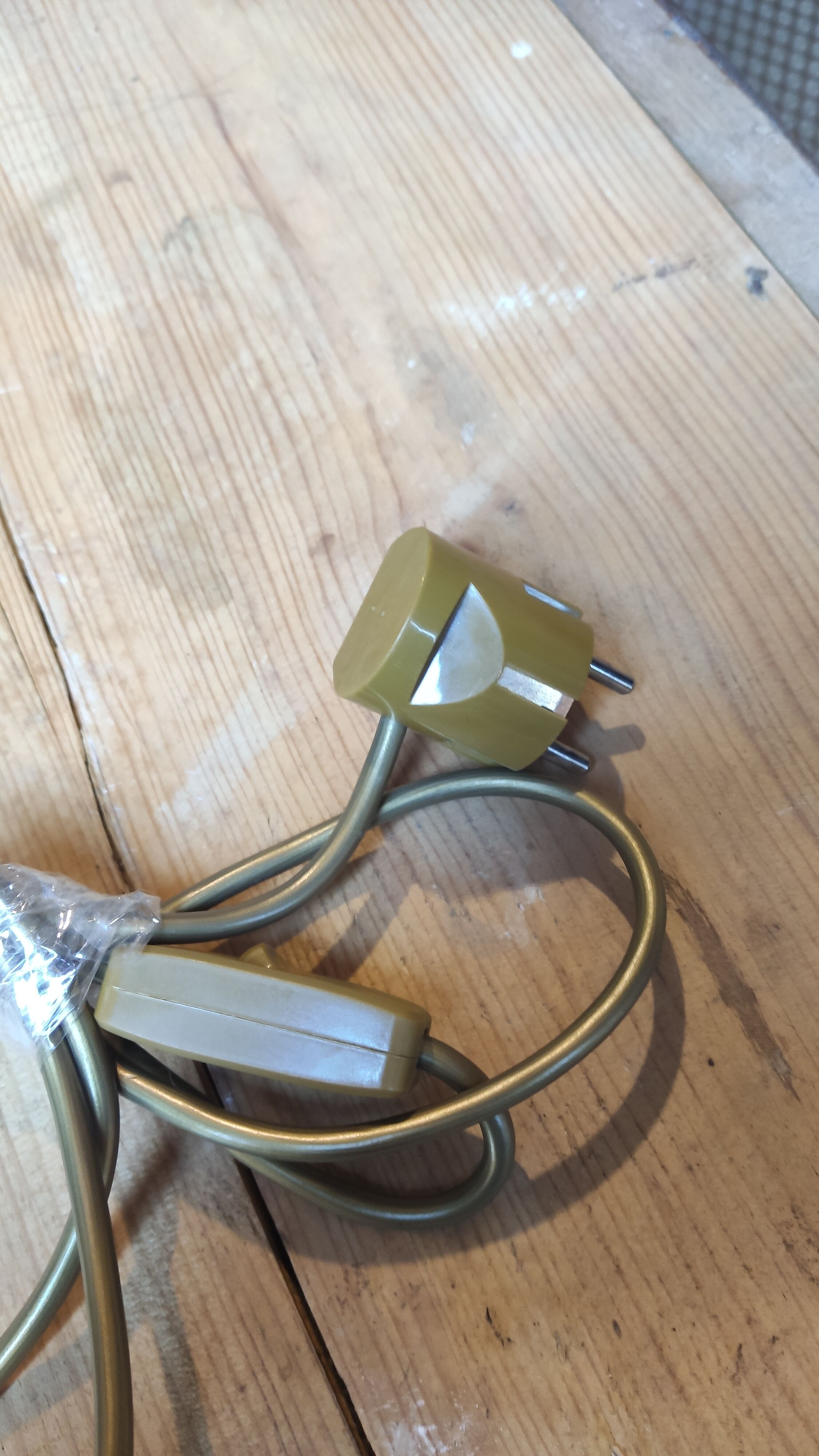 Metal lamp decoration bamboo opaline