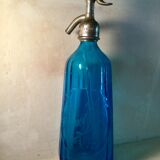 Old siphon blue brasserie Paris