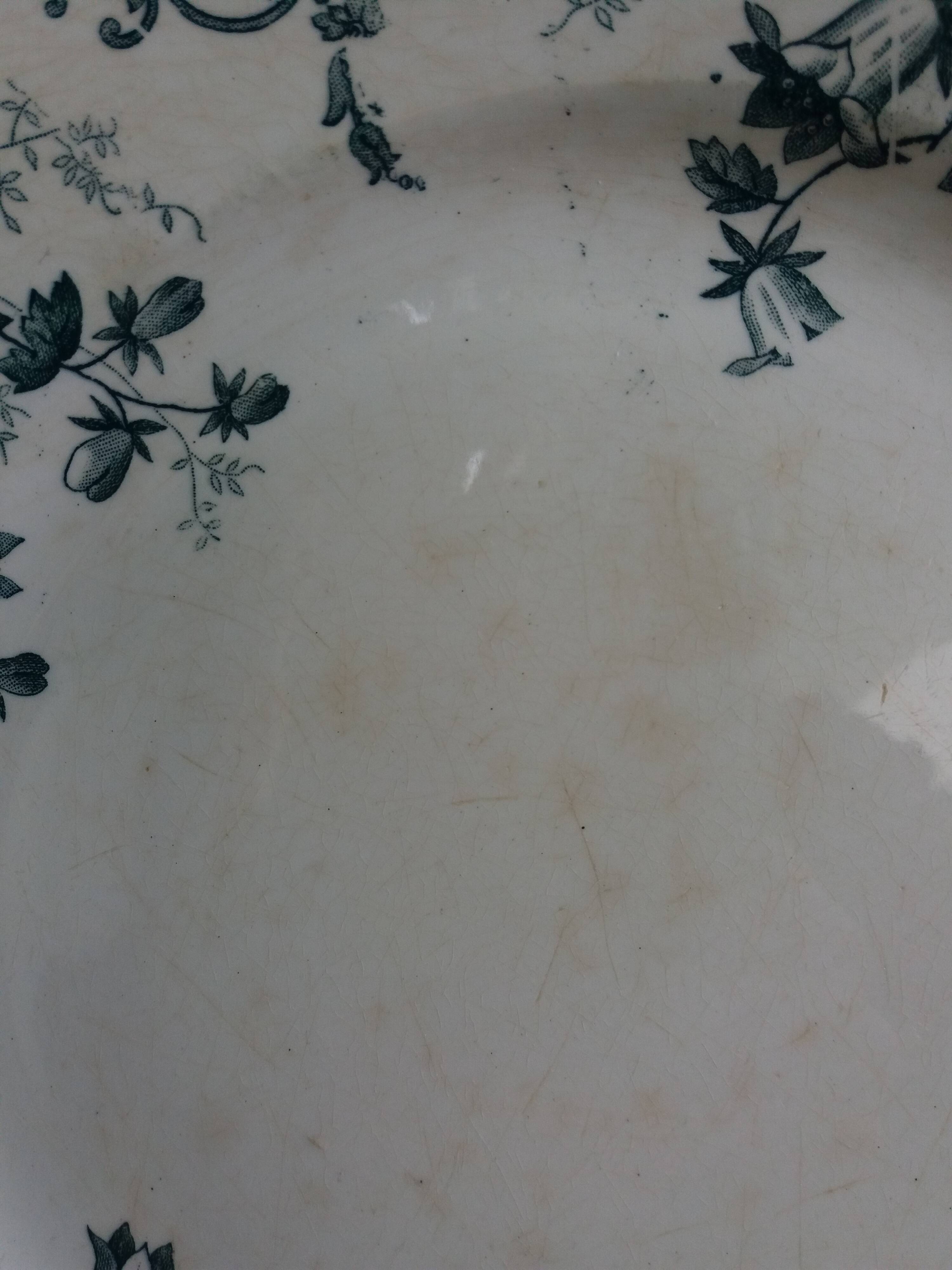 Iron earth dish Saint-Amand and Hamage Campanule