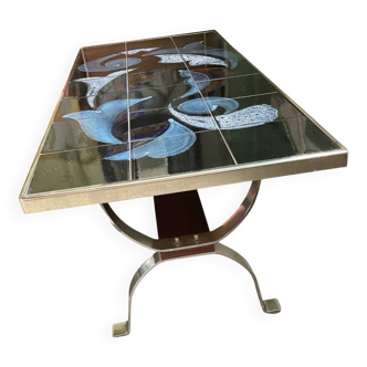 Ceramic coffee table from the 60s/70s