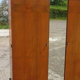 Vintage wardrobe, closet and shelves