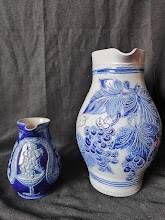 The one on the left in the photo Width 13 cm Height 11 cm Weight 234 grams