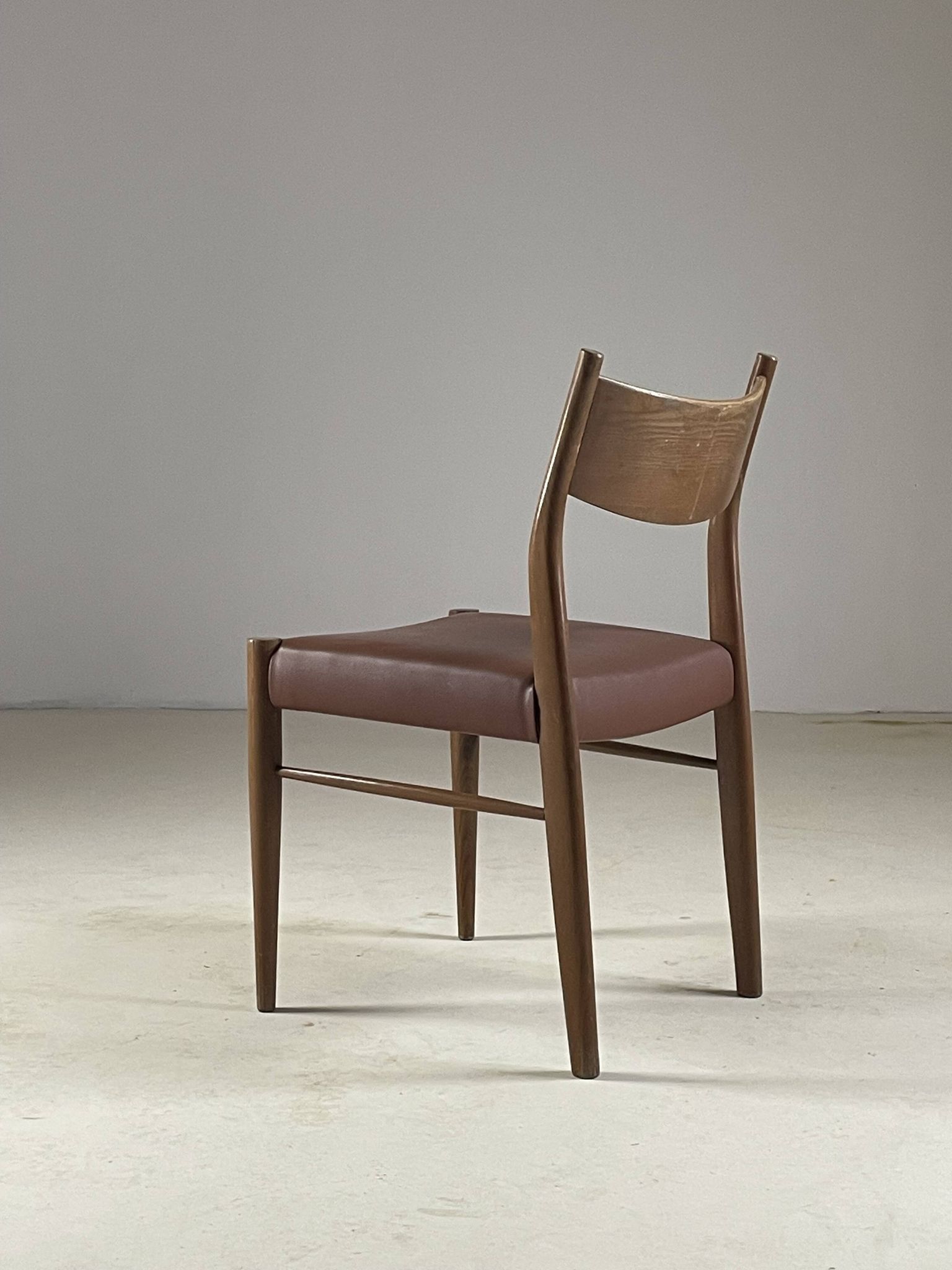 Chaise vintage de style scandinave, années 1960