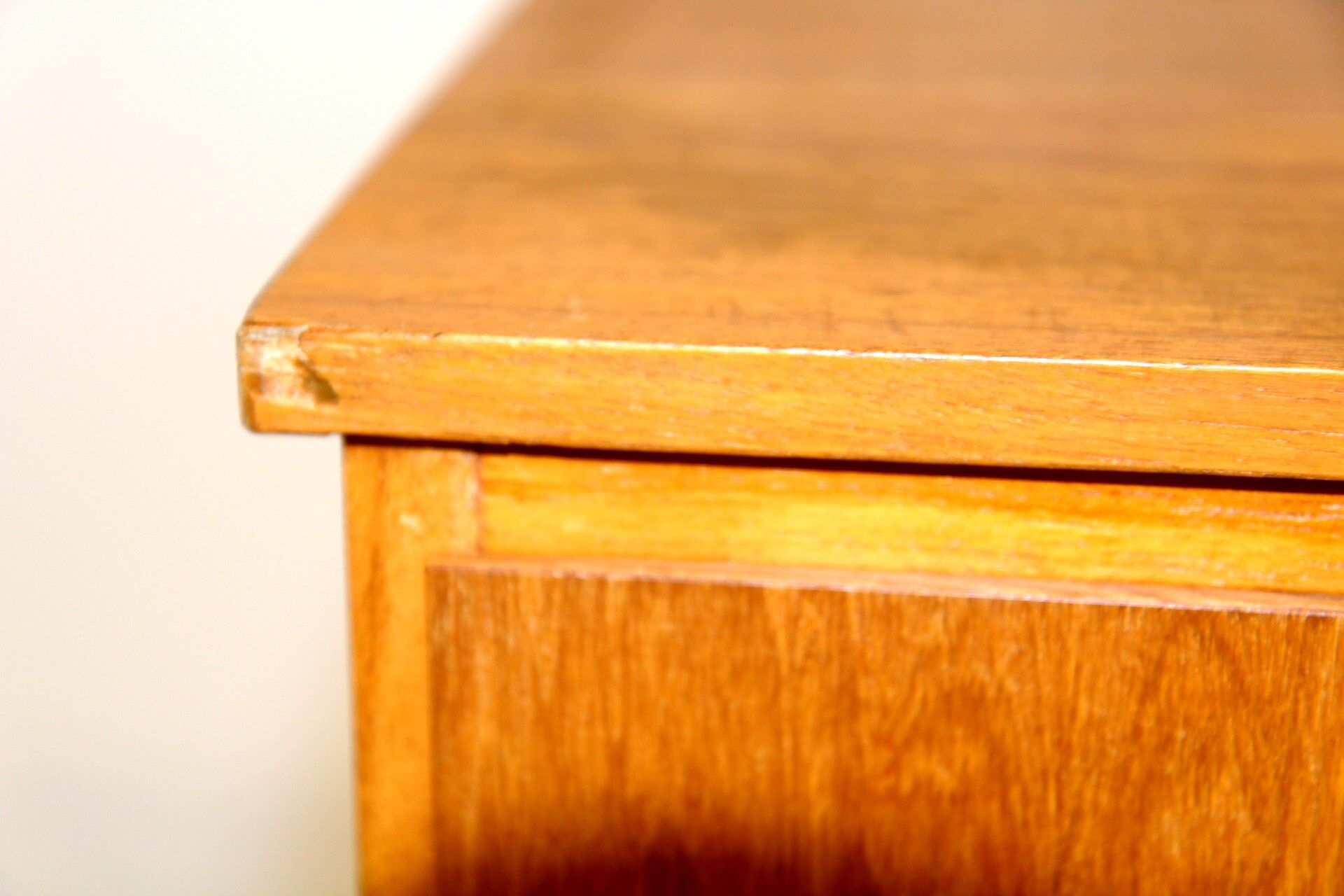 Tallboy teak chest of drawers, sweden, 1950