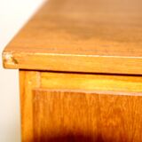 Tallboy teak chest of drawers, sweden, 1950