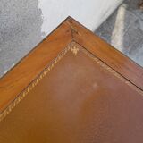 Old side table in merisier stamped