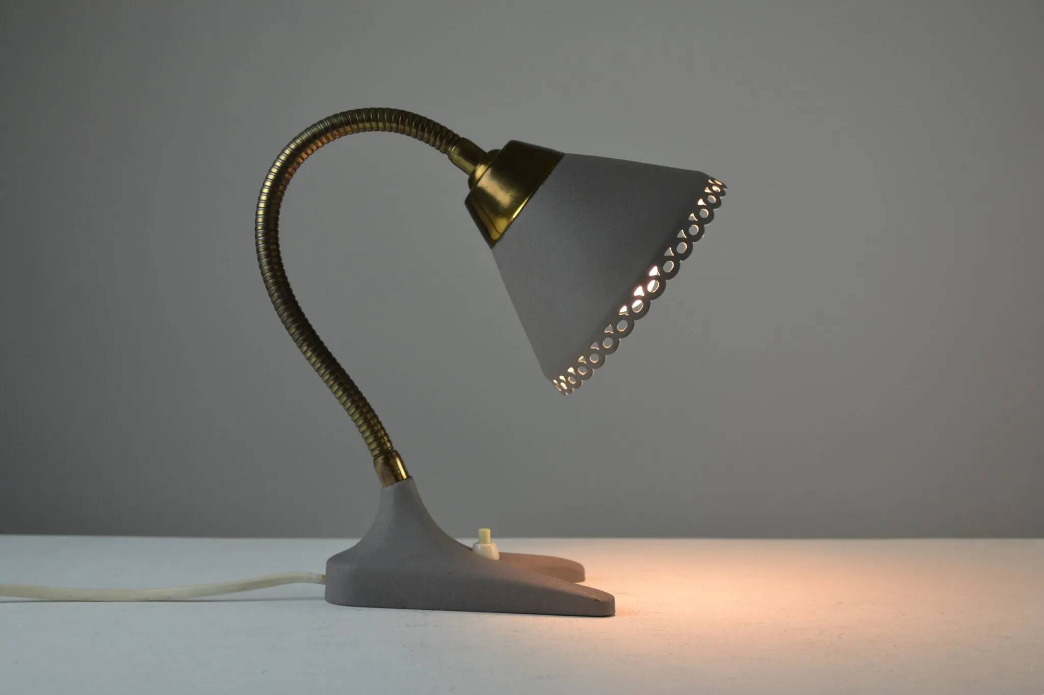 Eric Wärnå for EWÅ Armaturfabrik, Värnamo, Sweden — Model B49 Table/Wall Lamp, 1950s