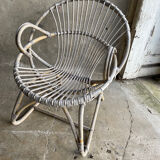 Fauteuil rotin