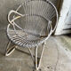 Rattan armchair