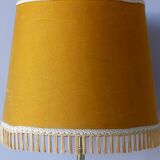 Lamppost in veined onyx and brass metal of the 1960s