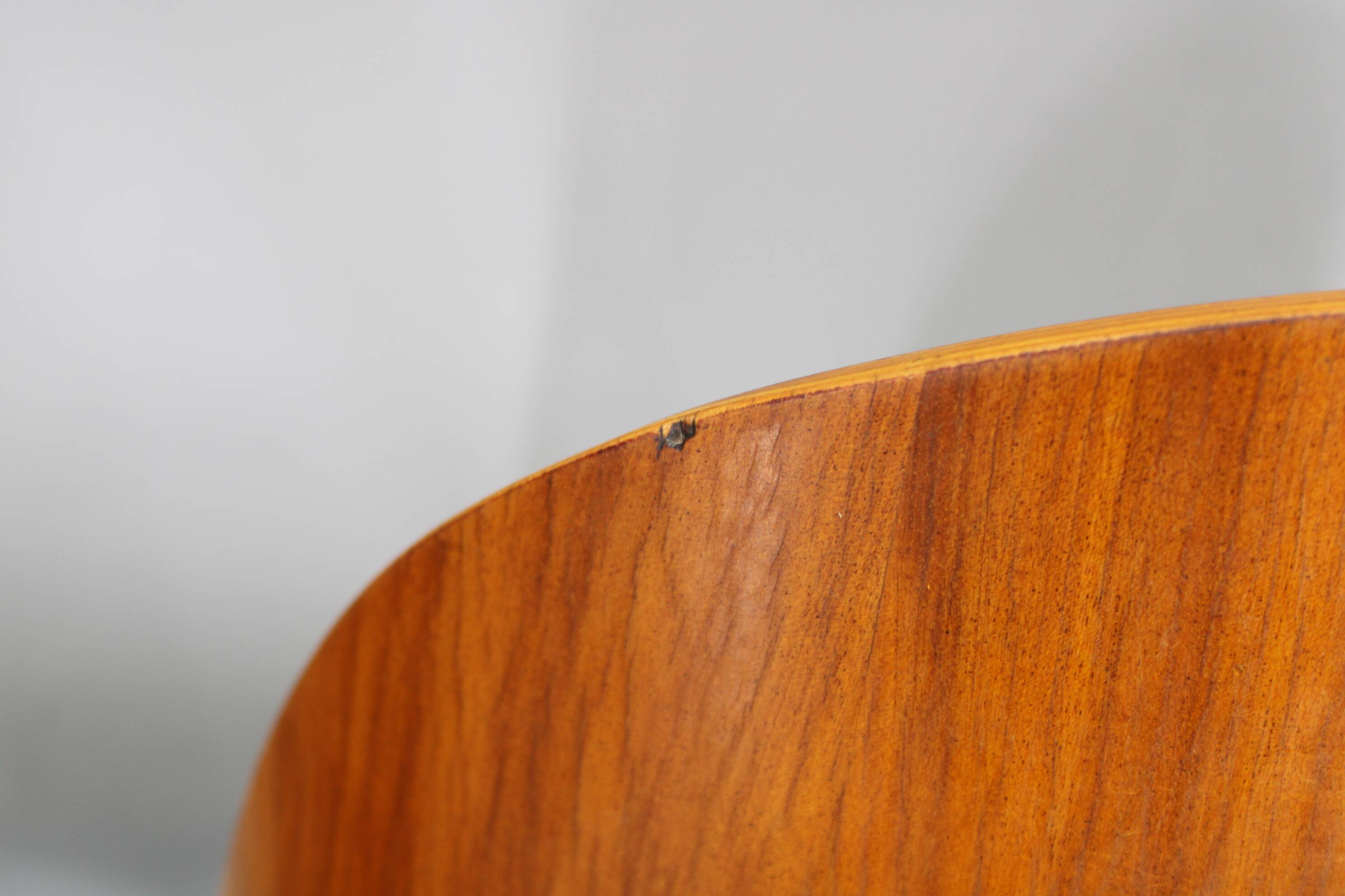 1960s Antonin Suman Pair of Restored Chairs in Walnut Finish