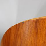 1960s Antonin Suman Pair of Restored Chairs in Walnut Finish