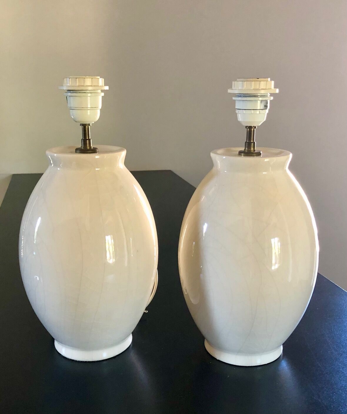 Series of 2 lamps (foot of) Kostka an. 80' 26 cm