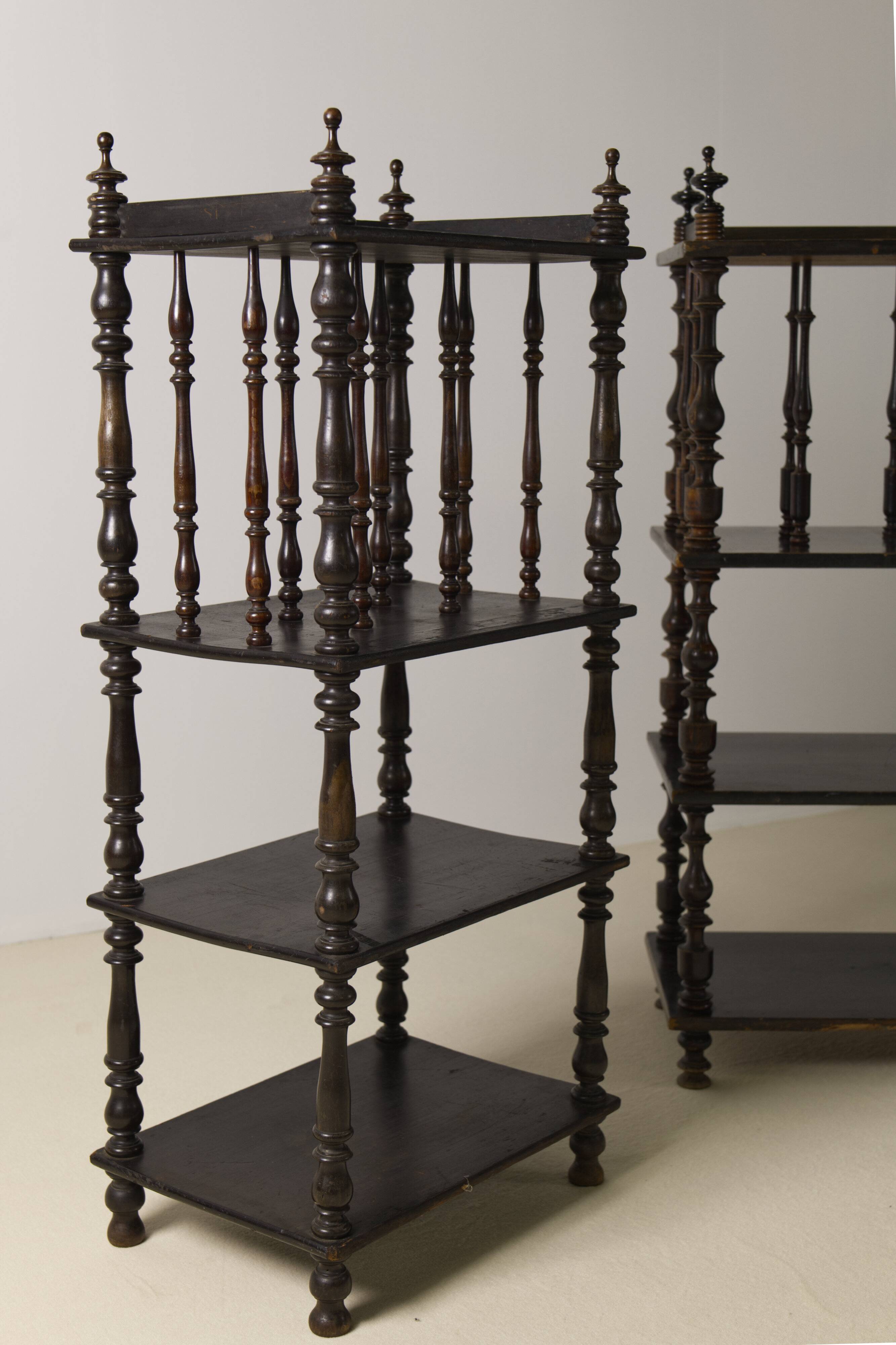 Paire de cabinets à partitions de Napoléon III