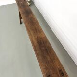 Antique bench in solid oak
