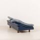 Vintage Poltrona Frau Space Age leather sofa, Italy 1980s