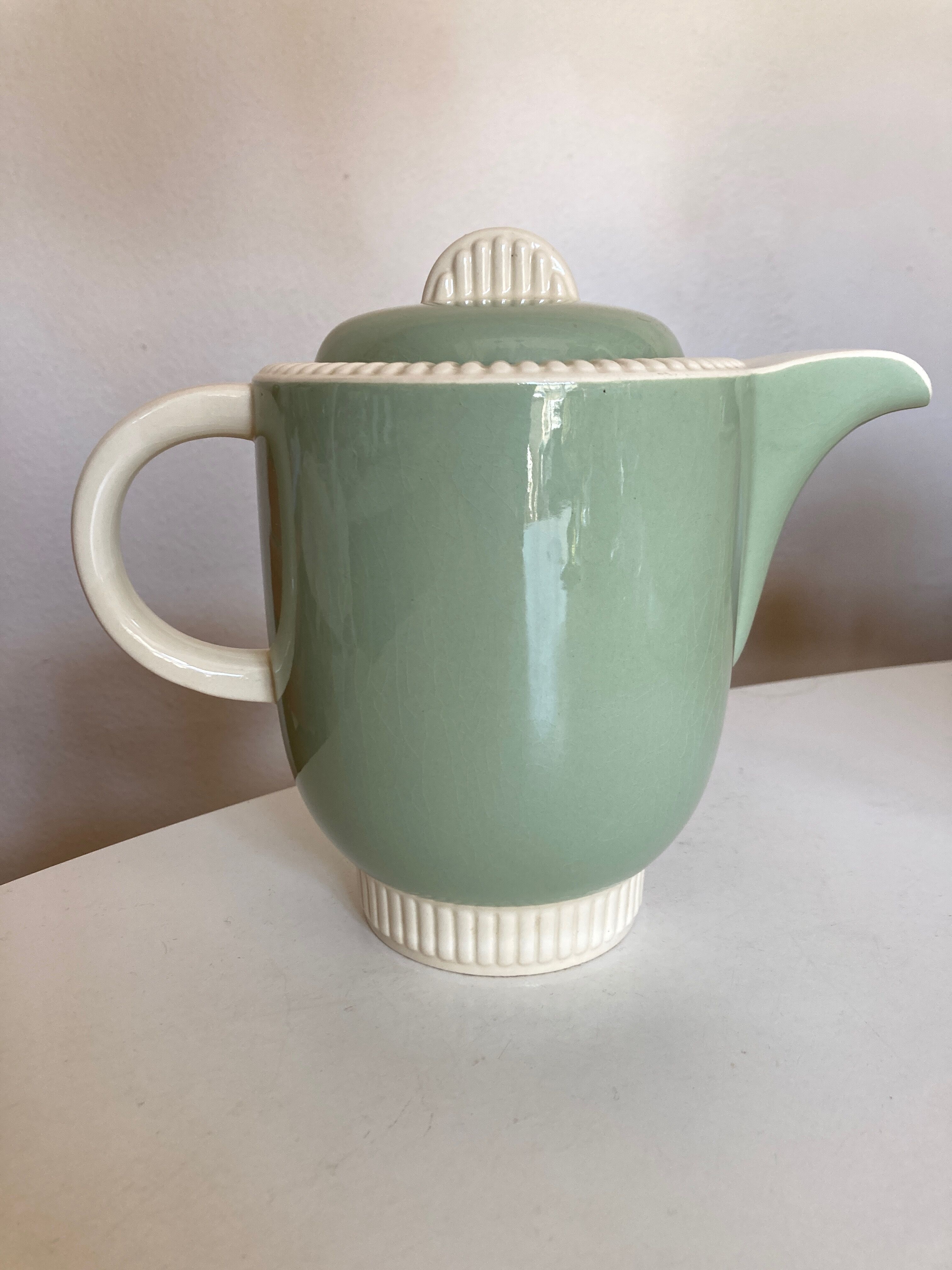 Teapot Capri V.B. Villeroy and Boch 1960 neo classic