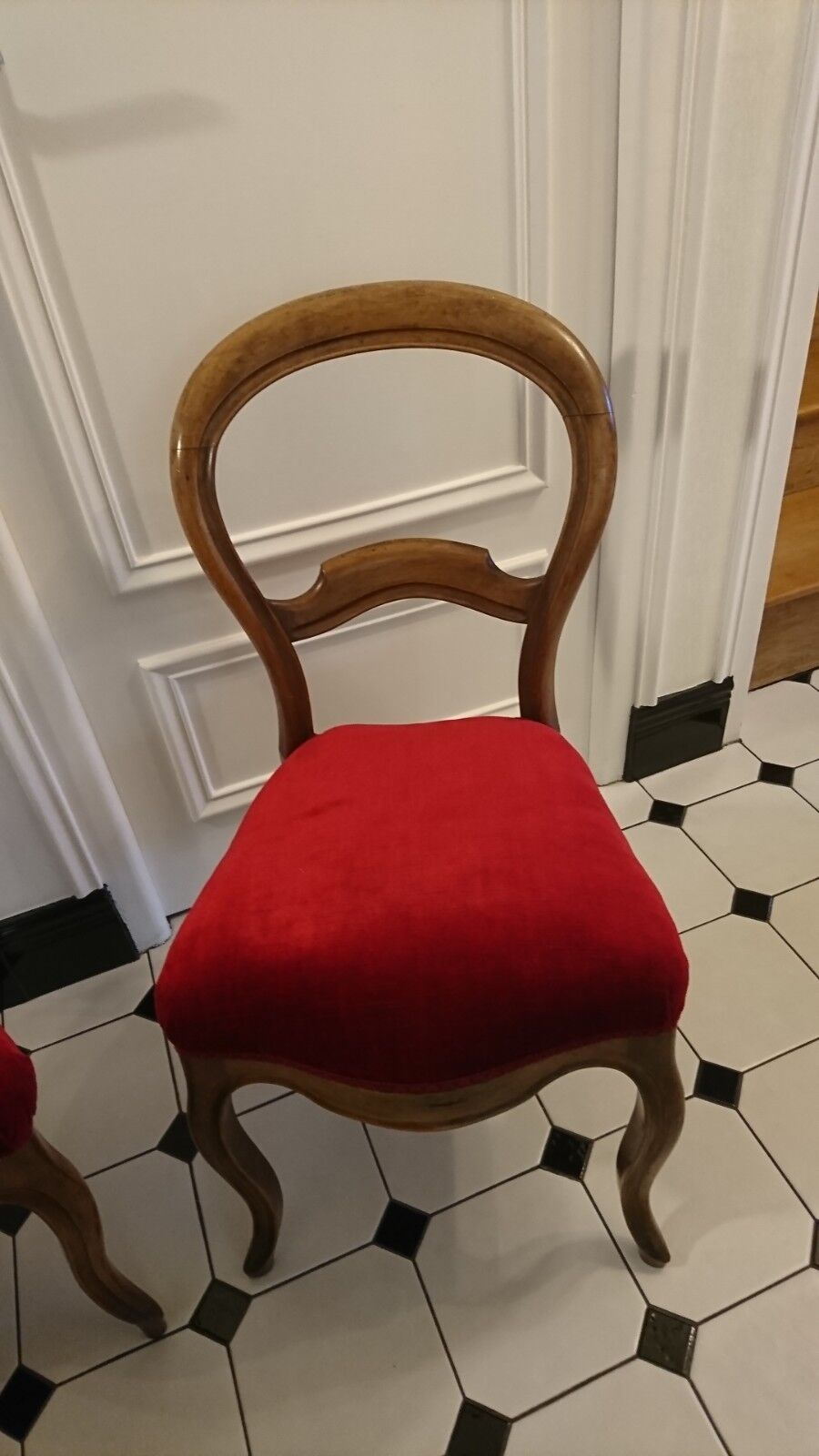 Lot of two Louis Philippe chairs