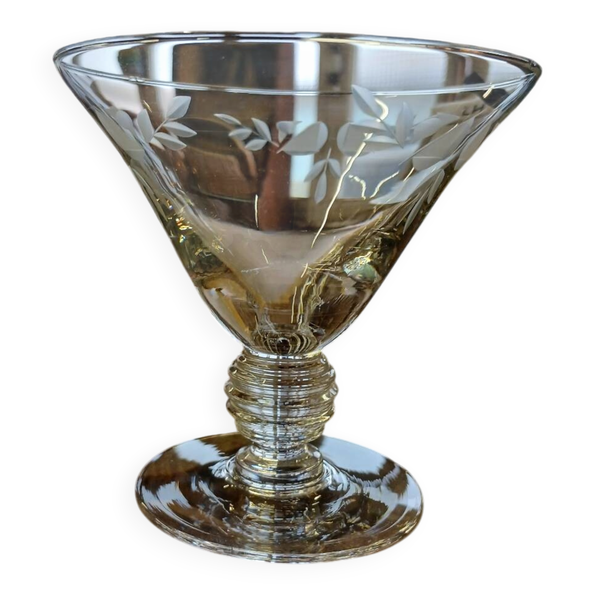 4 coupes à champagne anciens
