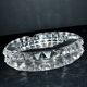 Crystal ashtray Saint-Louis model Diamond Art Deco size 11167