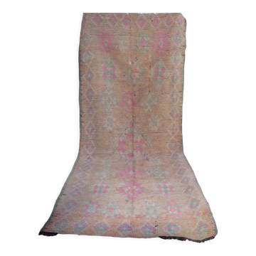 Moroccan Berber rug vintage atlas, 376x146 cm