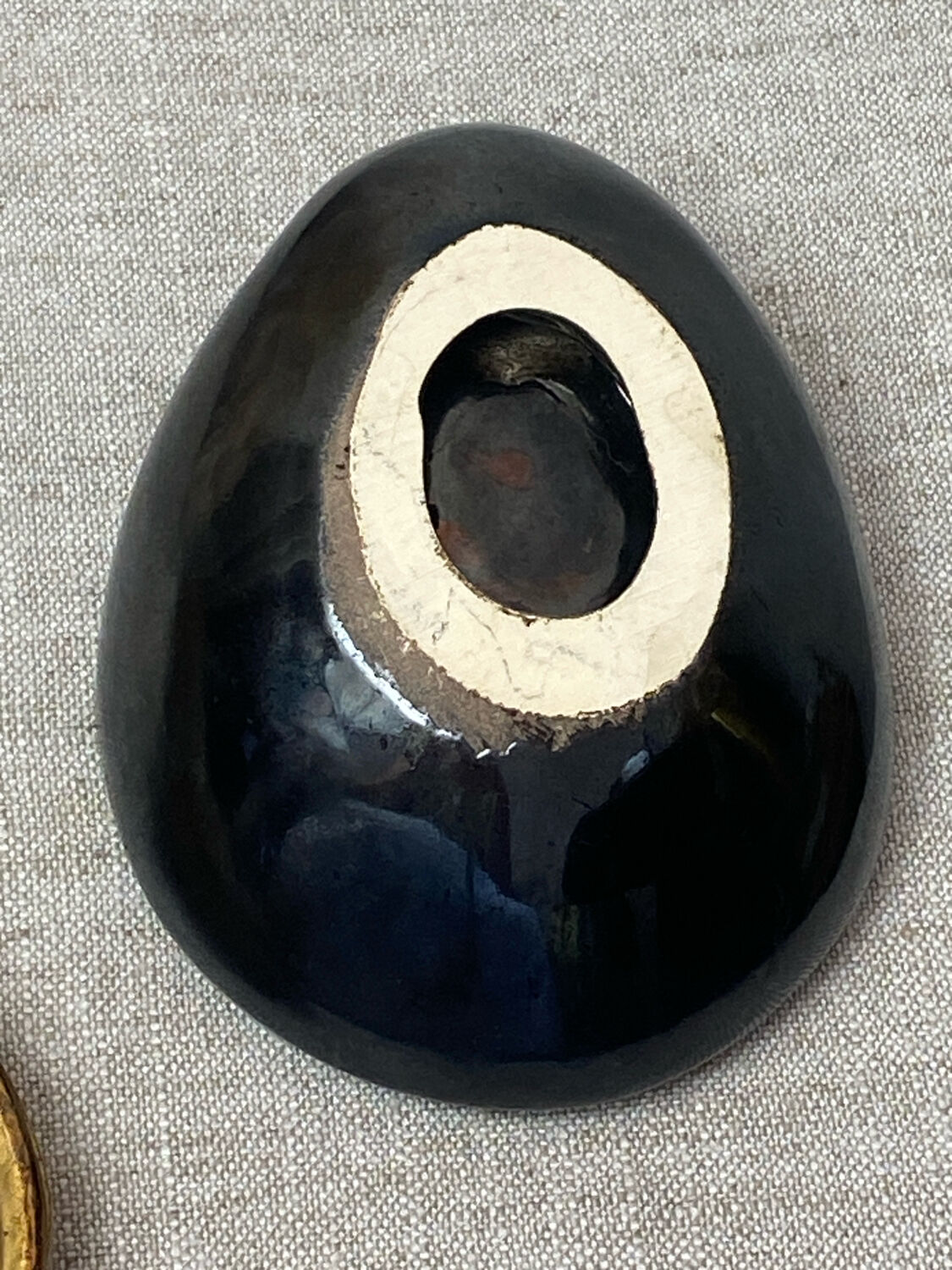 Ceramic ashtray, pocket tray